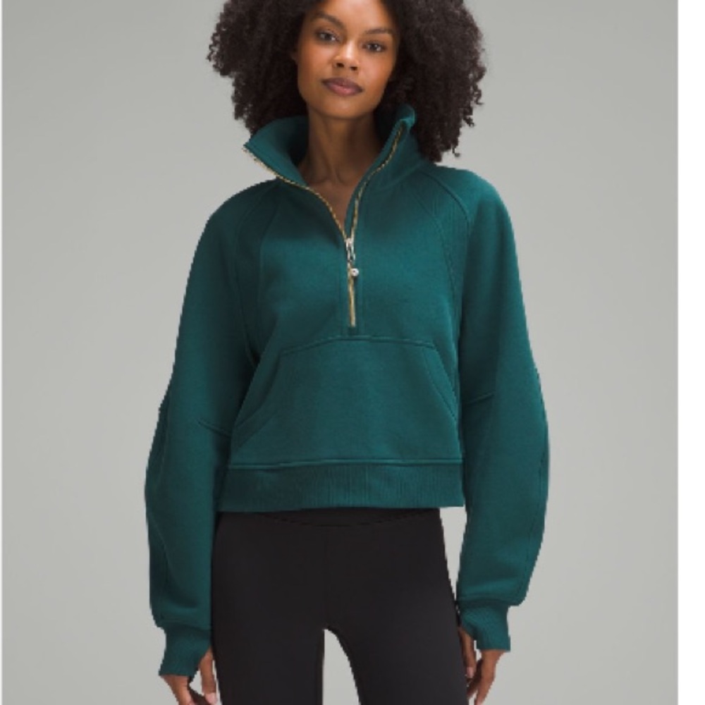 LULULEMON SCUBA OVERSIZED FUNNEL NECK HALF ZIP